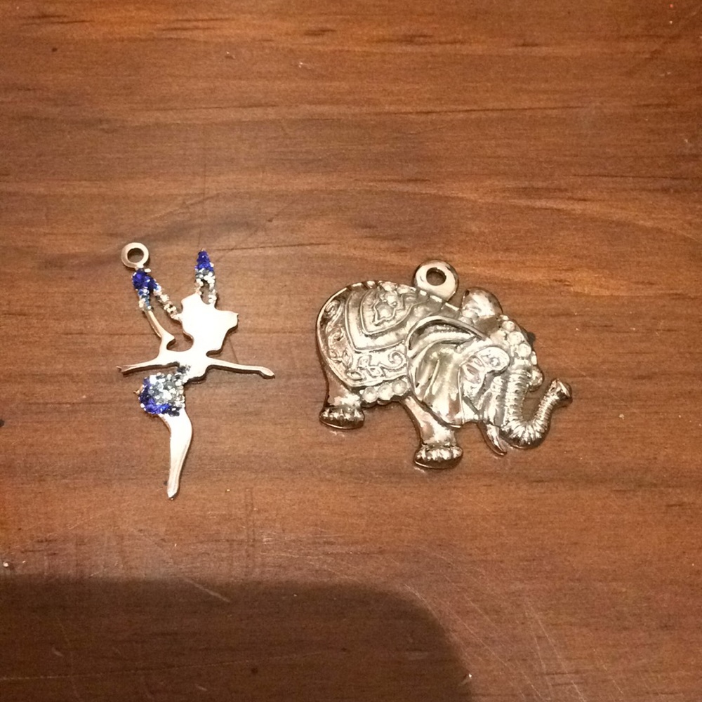 Fairy & Elephant Pendant